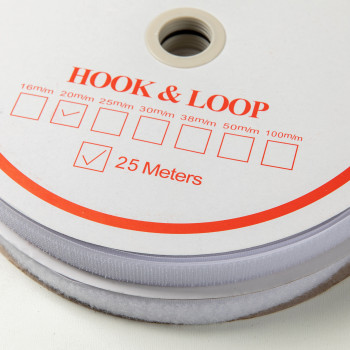 Липучка   20 mm - 11 цветов (25 метров бобина) hook&loop