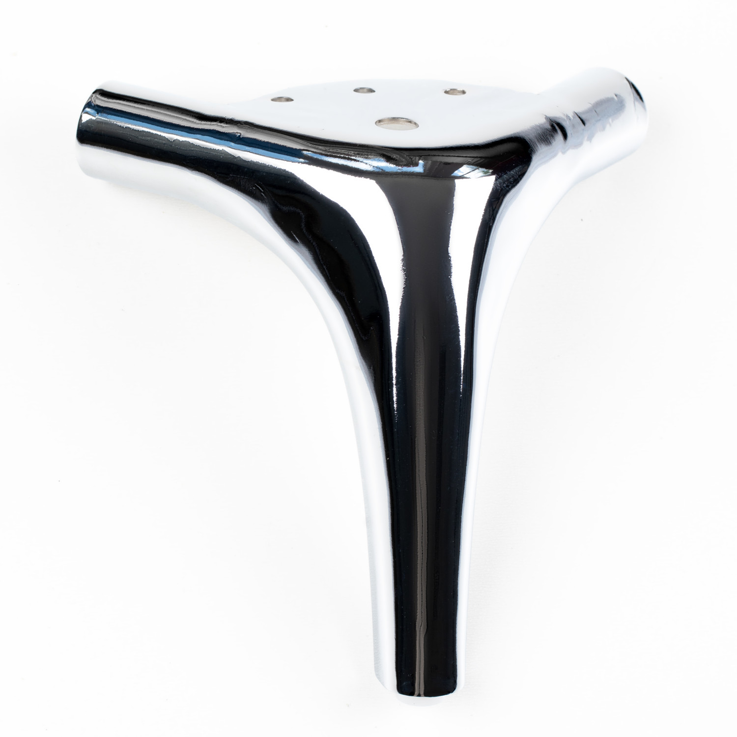 Меблева опора H-077 Висота - 145 мм, покриття - хром