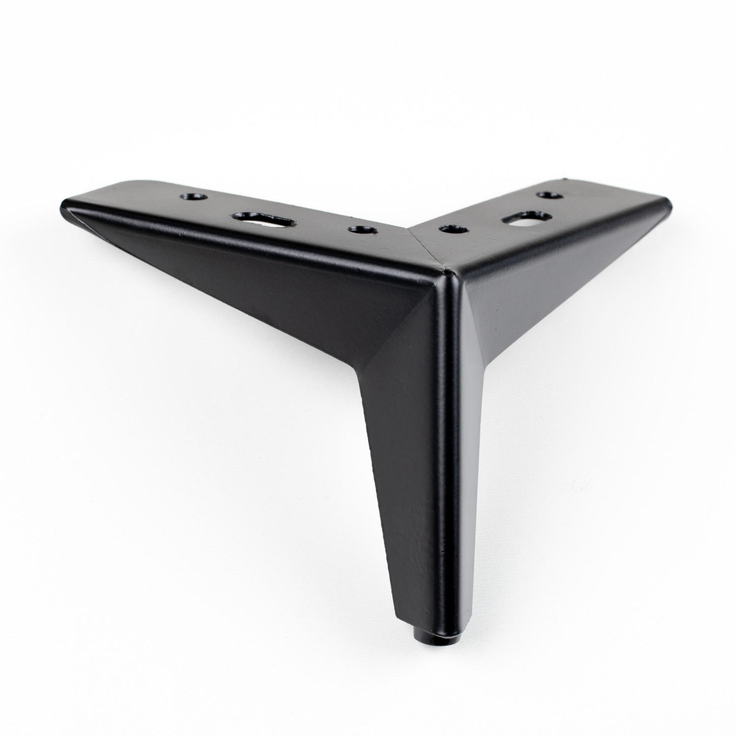 меблева опора -H 082, висота = 100 мм, покриття –black coating